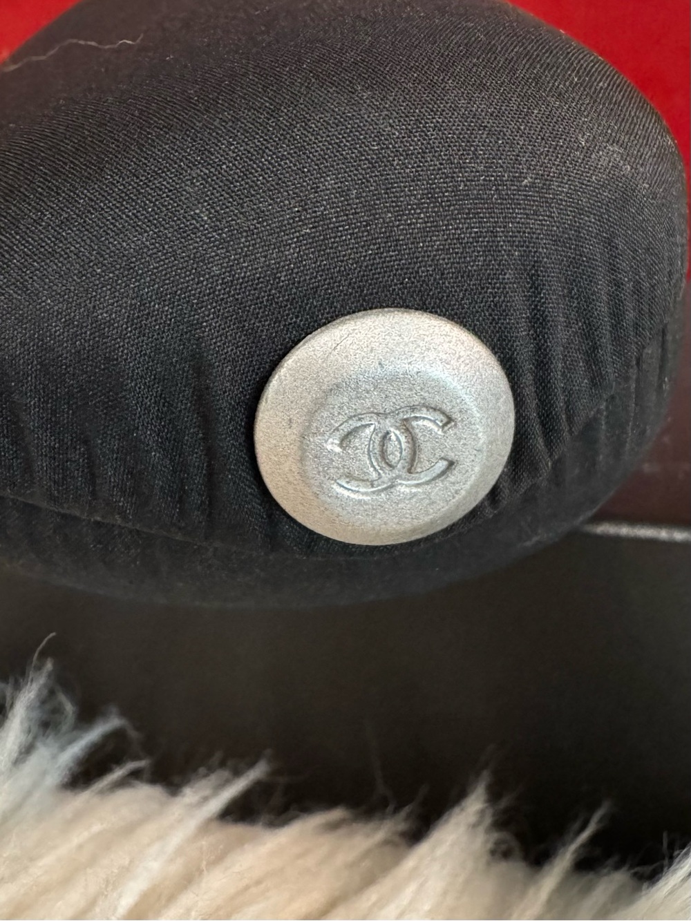 CHANEL Black Sunglasses Case with Silver Accents - Picture 6 of 9